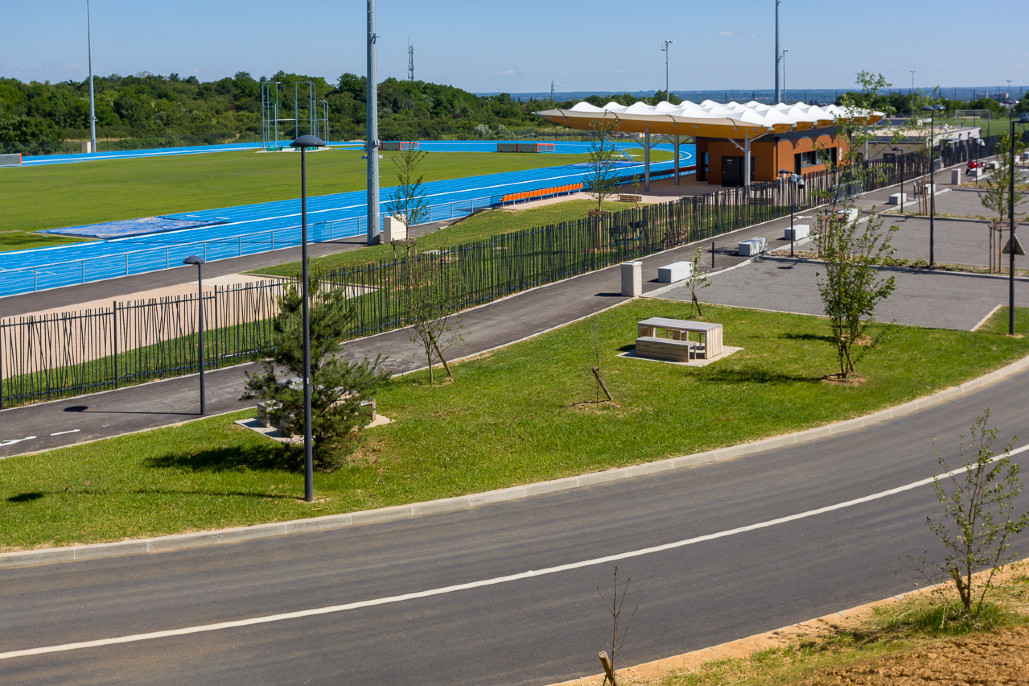 Création d'un complexe sportif sur le site de la Grisiere - lot 5 espaces verts 1