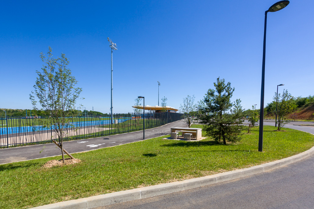 Création d'un complexe sportif sur le site de la Grisiere - lot 5 espaces verts 3