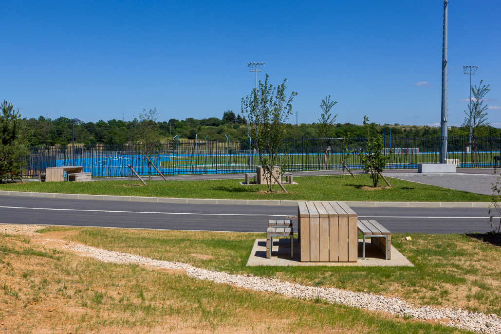 Création d'un complexe sportif sur le site de la Grisiere - lot 5 espaces verts 4