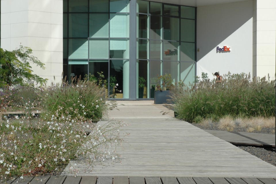 Place Verrazane - un îlot de verdure dans un quartier en mutation